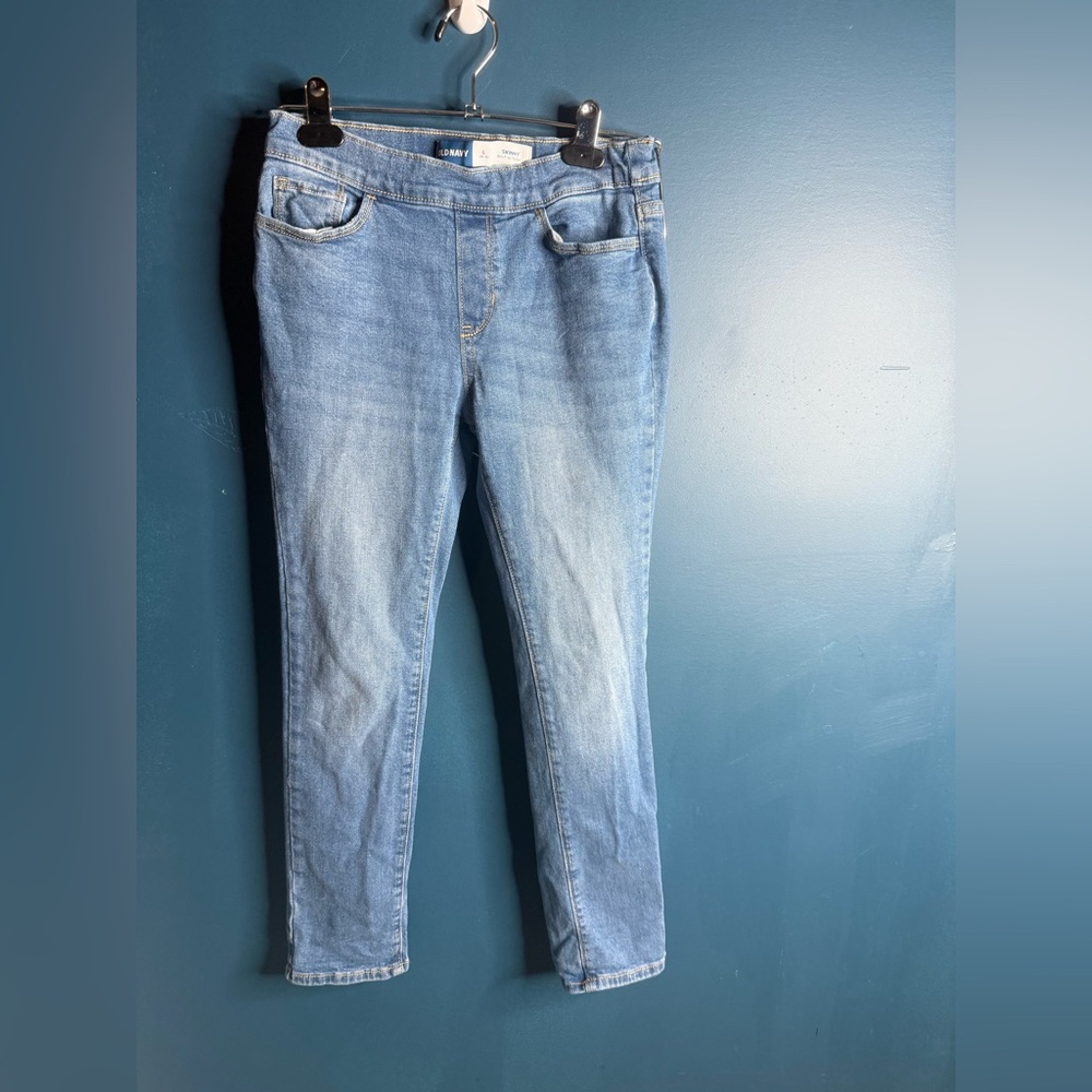 Old Navy Blue Skinny Jeans with Stretch